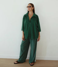 Load image into Gallery viewer, LADIES LUCKY DAY TERRY SHIRT - JADE