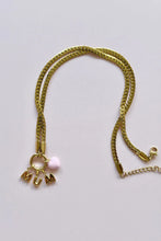 Load image into Gallery viewer, MUM CHARM NECKLACE PALE PINK