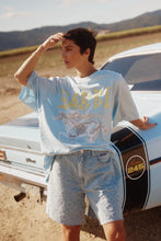 Load image into Gallery viewer, SABBI THE VERY OVERSIZED RHINESTONE GIRL - SKY