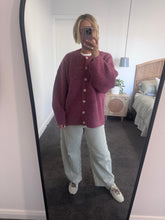 Load image into Gallery viewer, Olive Stripe Barrel Jean