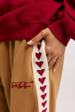 Load image into Gallery viewer, SABBI THE RAVING HEARTS PANTS - CARAMEL