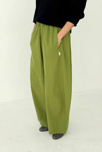 Load image into Gallery viewer, LE BON SHOPPE PARACHUTE PANTS - ARTICHOKE