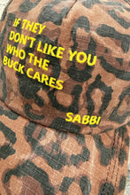 Load image into Gallery viewer, SABBI THE WHO THE BUCK CARES CAP