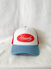 Load image into Gallery viewer, FAR MER. By Whitney HOWDY PATCH TRUCKER CAP