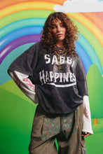 Load image into Gallery viewer, SABBI THE HAPPINESS WAFFLE LONG SLEEVE TEE