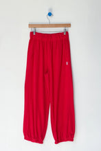 Load image into Gallery viewer, LE BON SHOPPE POINTELLE BALLOON PANTS - RED APPLE