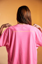 Load image into Gallery viewer, SABBI THE VERY OVERSIZED STANDOUT TEE - FLURO PINK