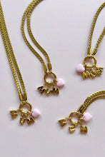Load image into Gallery viewer, MUM CHARM NECKLACE PALE PINK