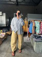 Load image into Gallery viewer, Acid Wash Barrel Pants Butterscotch