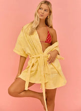 Load image into Gallery viewer, Cotton Beach & Bathrobe - Yellow