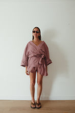 Load image into Gallery viewer, By Billie LUELLA COTTON KIMONO - PINK CHECK