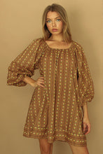 Load image into Gallery viewer, DELILAH MINI DRESS - WALNUT