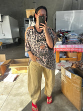 Load image into Gallery viewer, Acid Wash Barrel Pants Butterscotch