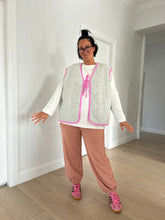 Load image into Gallery viewer, Nubi Quilted Vest - Guava