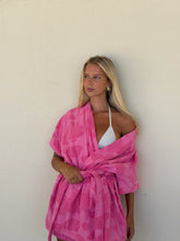 Load image into Gallery viewer, Cotton Beach & Bathrobe - Fuchsia