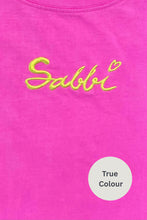 Load image into Gallery viewer, SABBI THE VERY OVERSIZED STANDOUT TEE - FLURO PINK