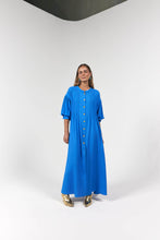 Load image into Gallery viewer, La Bohème Girls Poppy Maxi Dress Cobalt
