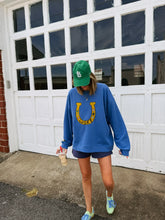 Load image into Gallery viewer, ETTA OG | LUCKY YOU SWEATSHIRT - BLUE