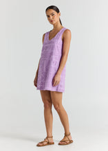 Load image into Gallery viewer, Mai Tai V Tunic Towelling Dress - Lilac