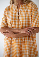 Load image into Gallery viewer, BARE ROAD - DARCEY DRESS in Clementine Gingham
