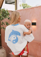 Load image into Gallery viewer, NU NATIVES FEELIN’ FREE dolphin tee ~ adults