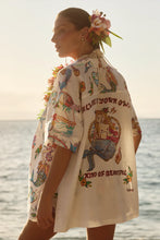 Load image into Gallery viewer, SABBI THE PATRÓN SHIRT + Shorts SET - YOU'RE BEAUTIFUL WHITE