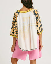 Load image into Gallery viewer, SABBI THE 67 RAGLAN TEE - LEOPARD