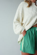 Load image into Gallery viewer, By Billie CROCHET KNIT CARDIGAN - CREAM