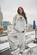 Load image into Gallery viewer, SABBI THE BE HAPPY LEOPARD HOODIE