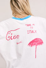 Load image into Gallery viewer, SABBI THE VERY OVERSIZED FEED ME PASTA TEE