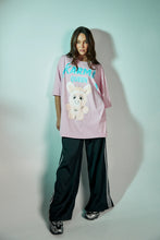 Load image into Gallery viewer, SABBI KARMA QUEEN TEE - PINK ACID WASH
