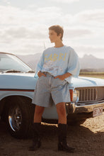Load image into Gallery viewer, SABBI THE VERY OVERSIZED RHINESTONE GIRL - SKY