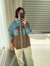 Load image into Gallery viewer, FAR MER By Whitney HOMESTEAD CHECK TEXAS YOKE