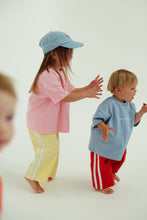 Load image into Gallery viewer, BY BILLIE Cotton wave tee - blue