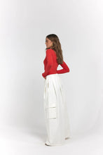 Load image into Gallery viewer, La Bohème Girls Ezra Pant Denim Cloud