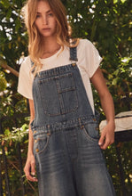 Load image into Gallery viewer, Vintage Denim Barrel Leg Overalls