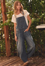 Load image into Gallery viewer, Vintage Denim Barrel Leg Overalls