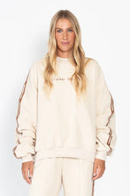 Load image into Gallery viewer, Cracker Day Club - CLOUD RACER SWEATER - LATTE