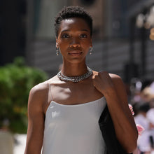 Load image into Gallery viewer, GIMME MARQUISE NECKLACE (SMALL) - SILVER