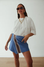 Load image into Gallery viewer, By Billie STRIPE KNIT SKIRT - BLUE