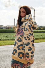 Load image into Gallery viewer, SABBI THE FLAMING LEOPARD HOODIE