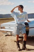 Load image into Gallery viewer, SABBI THE VERY OVERSIZED RHINESTONE GIRL - SKY