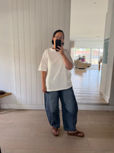 Load image into Gallery viewer, Barrel Pants Washed Denim