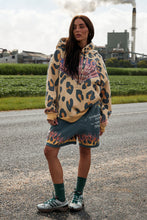 Load image into Gallery viewer, SABBI THE FLAMING LEOPARD HOODIE