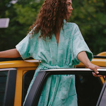Load image into Gallery viewer, Cotton Beach & Bathrobe - Mint