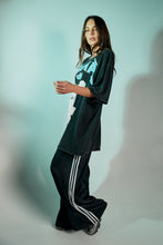 Load image into Gallery viewer, SABBI KARMA QUEEN TEE - BLACK ACID WASH