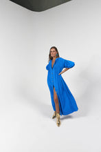 Load image into Gallery viewer, La Bohème Girls Poppy Maxi Dress Cobalt
