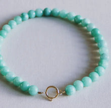 Load image into Gallery viewer, Natural Stone Bead Necklace - Old Green *PRE ORDER*