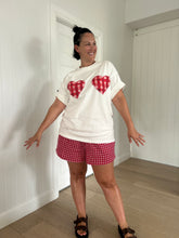 Load image into Gallery viewer, Etta Short | Gingham Ruby