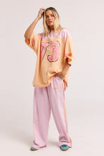 Load image into Gallery viewer, SABBI THE VERY OVERSIZED SKATE DON'T HATE TEE - PEACH